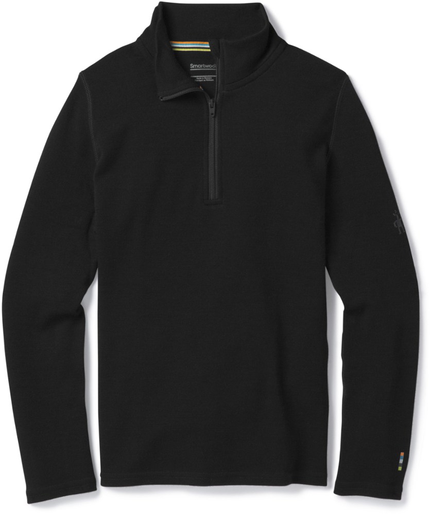 photo: Smartwool Kids' Lightweight Zip T base layer top
