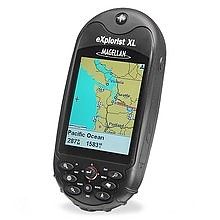 photo: Magellan eXplorist XL handheld gps receiver