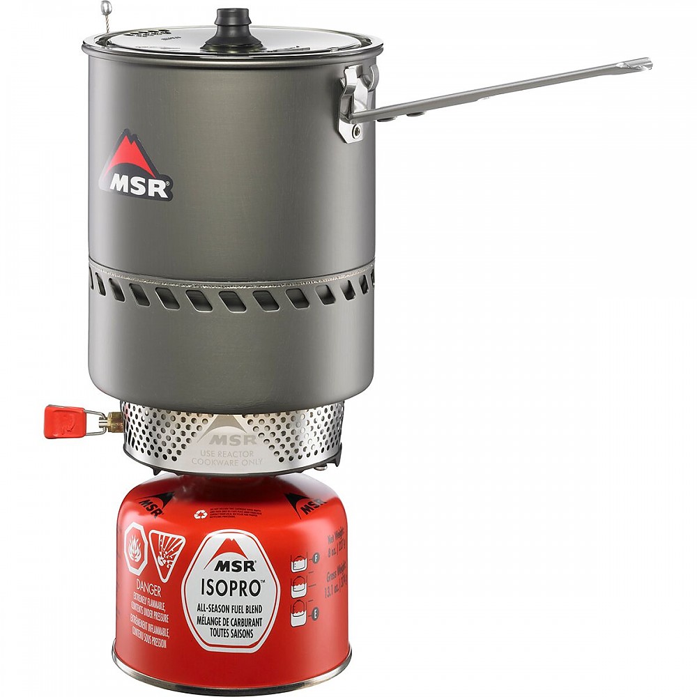 photo: MSR Reactor Stove System compressed fuel canister stove