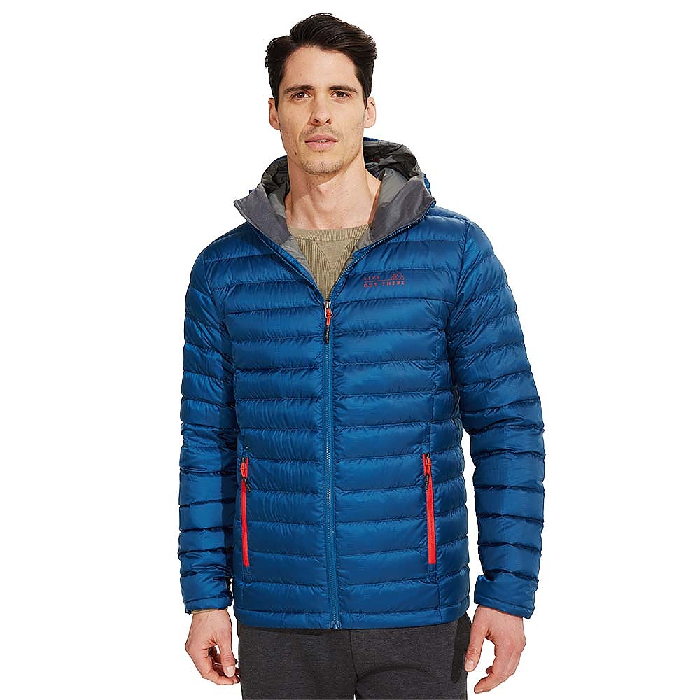 photo: Live Out There Men's Assiniboine Down Hooded Jacket down insulated jacket