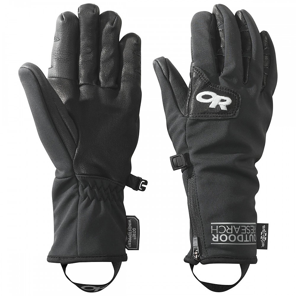 photo: Outdoor Research Women's Stormtracker Gloves soft shell glove/mitten