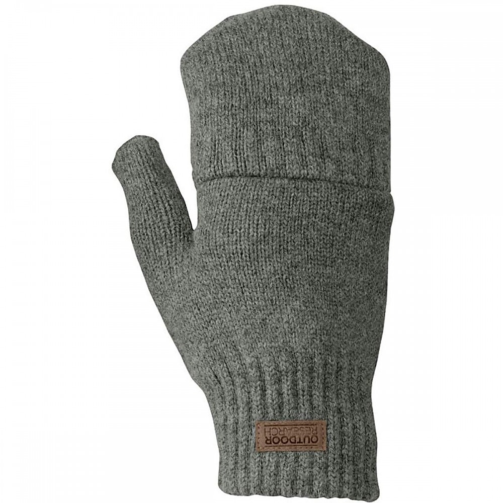 photo: Outdoor Research Lost Coast Fingerless Mitts fleece glove/mitten