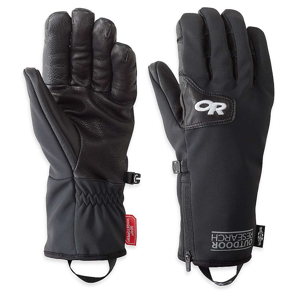 photo: Outdoor Research Stormtracker Gloves soft shell glove/mitten
