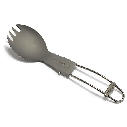 photo: REI Ti Ware Folding Spork utensil