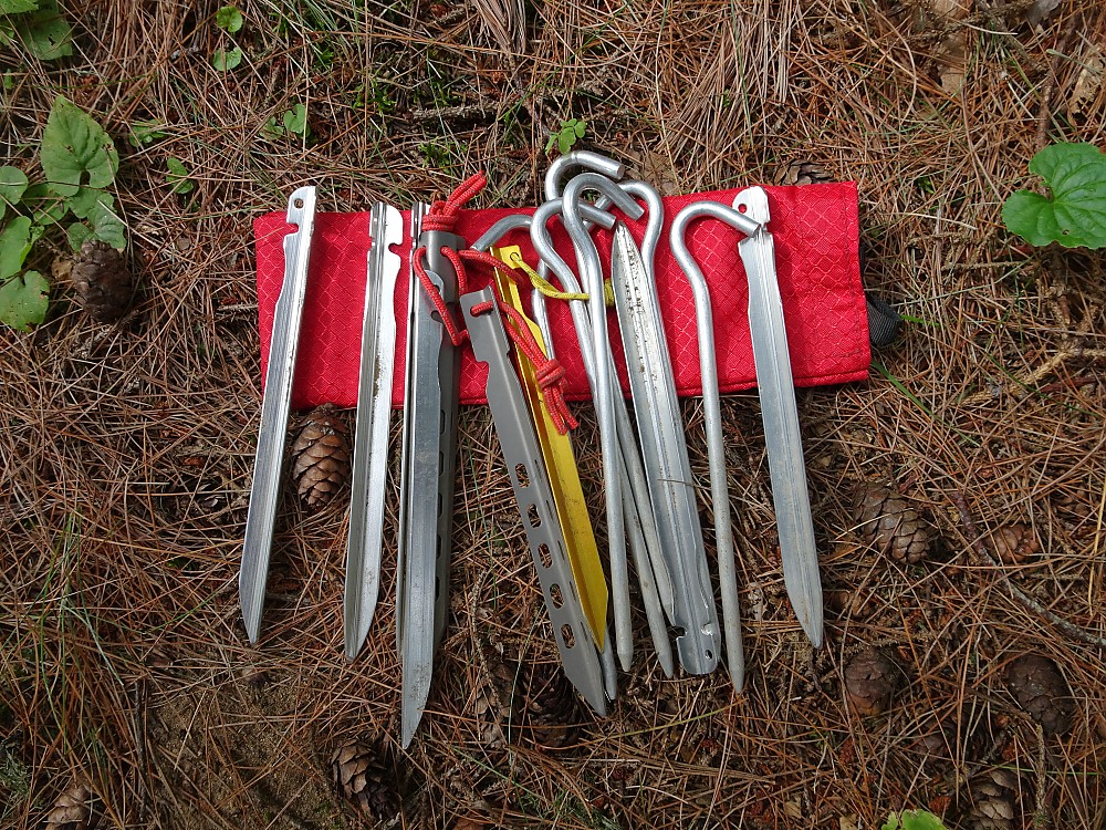 photo: Arrowhead Equipment Tarp Stake Bag hammock accessory