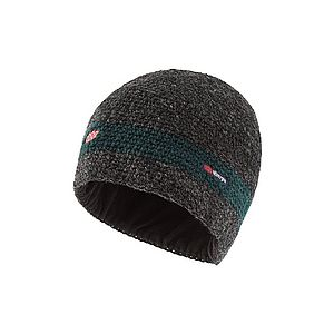 Sherpa Renzing Cappello Unisex In Lana 100% Con Fodera In Pile - Grigio Scuro Con Fascia Colorata, Fatto A Mano In Nepal - 2