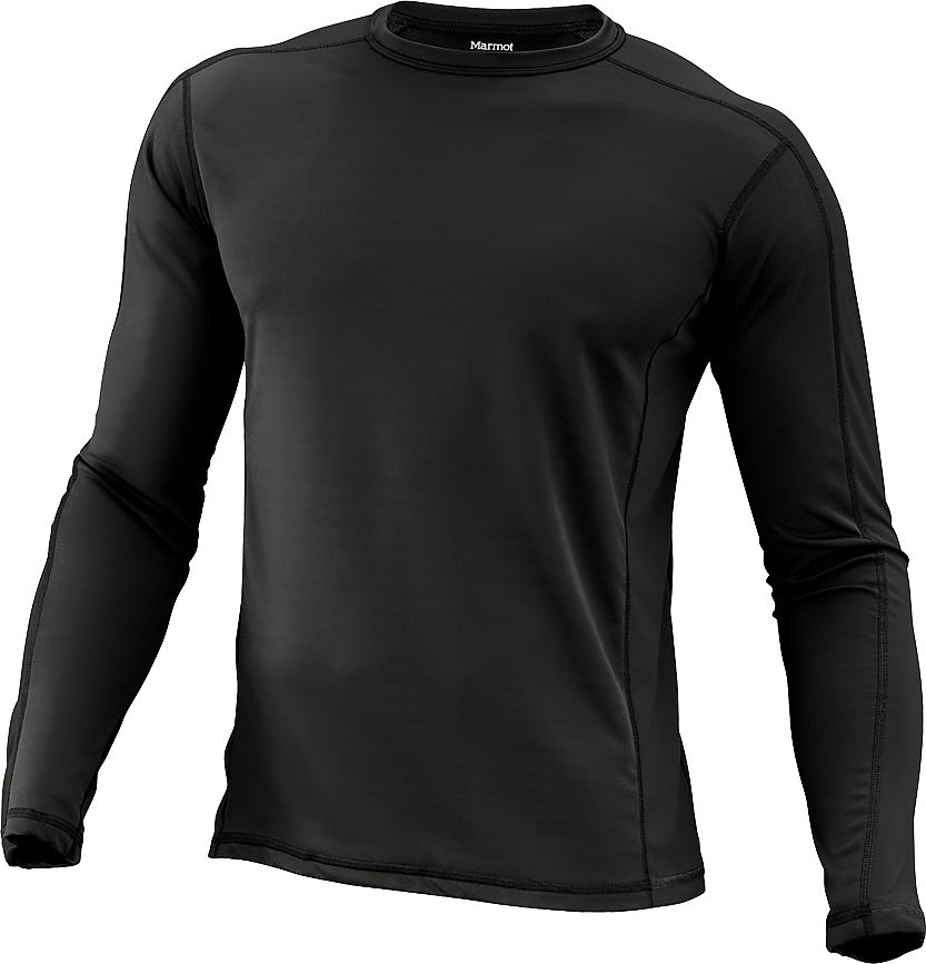 photo: Marmot Men's Lightweight Crew LS base layer top