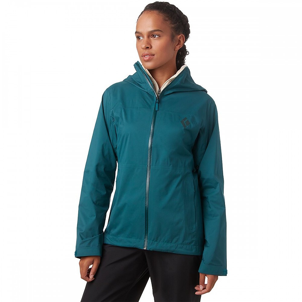 photo: Black Diamond Women's StormLine Stretch Rain Shell waterproof jacket