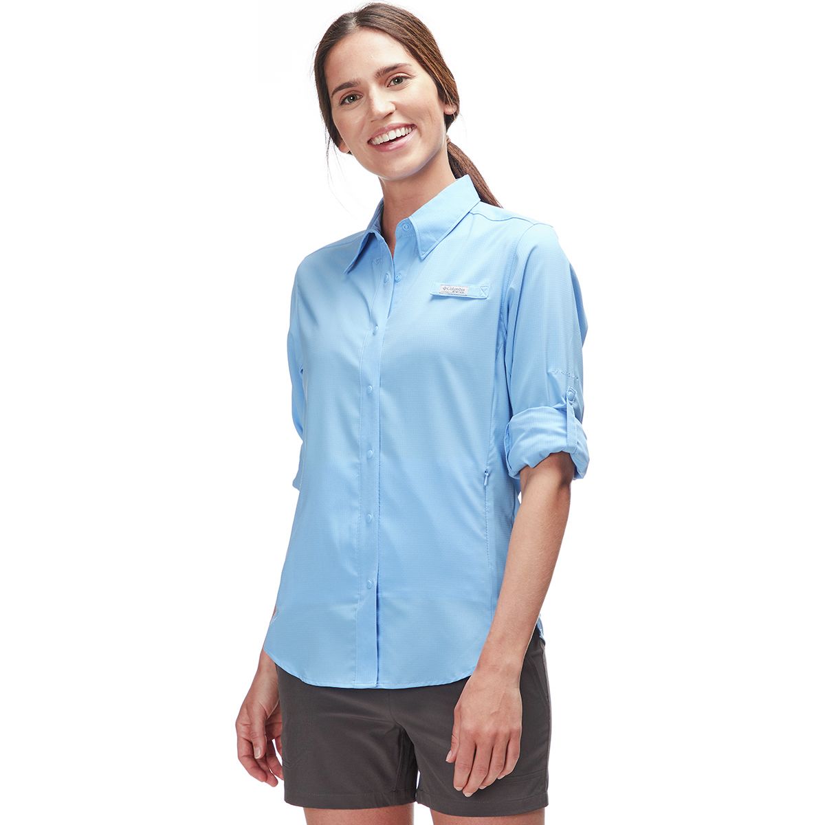 photo: Columbia Women's Tamiami II Long Sleeve Shirt hiking shirt