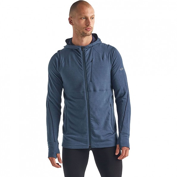 Icebreaker Quantum Long Sleeve Zip Hood