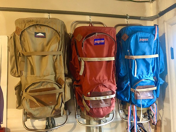 Jansport hiking backpack sales external frame