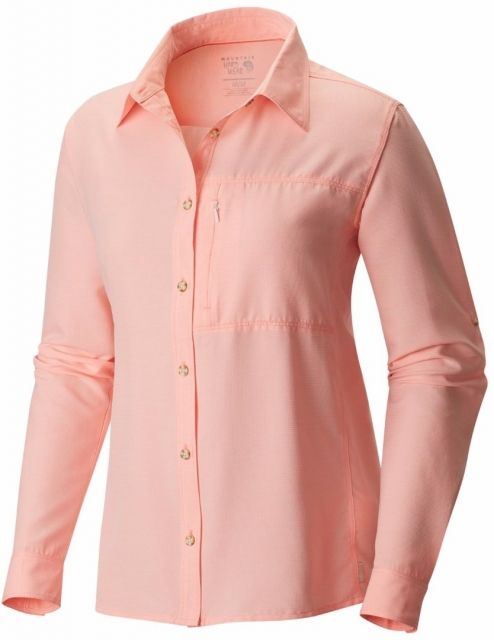 photo: Mountain Hardwear Women's Canyon Shirt Long Sleeve hiking shirt
