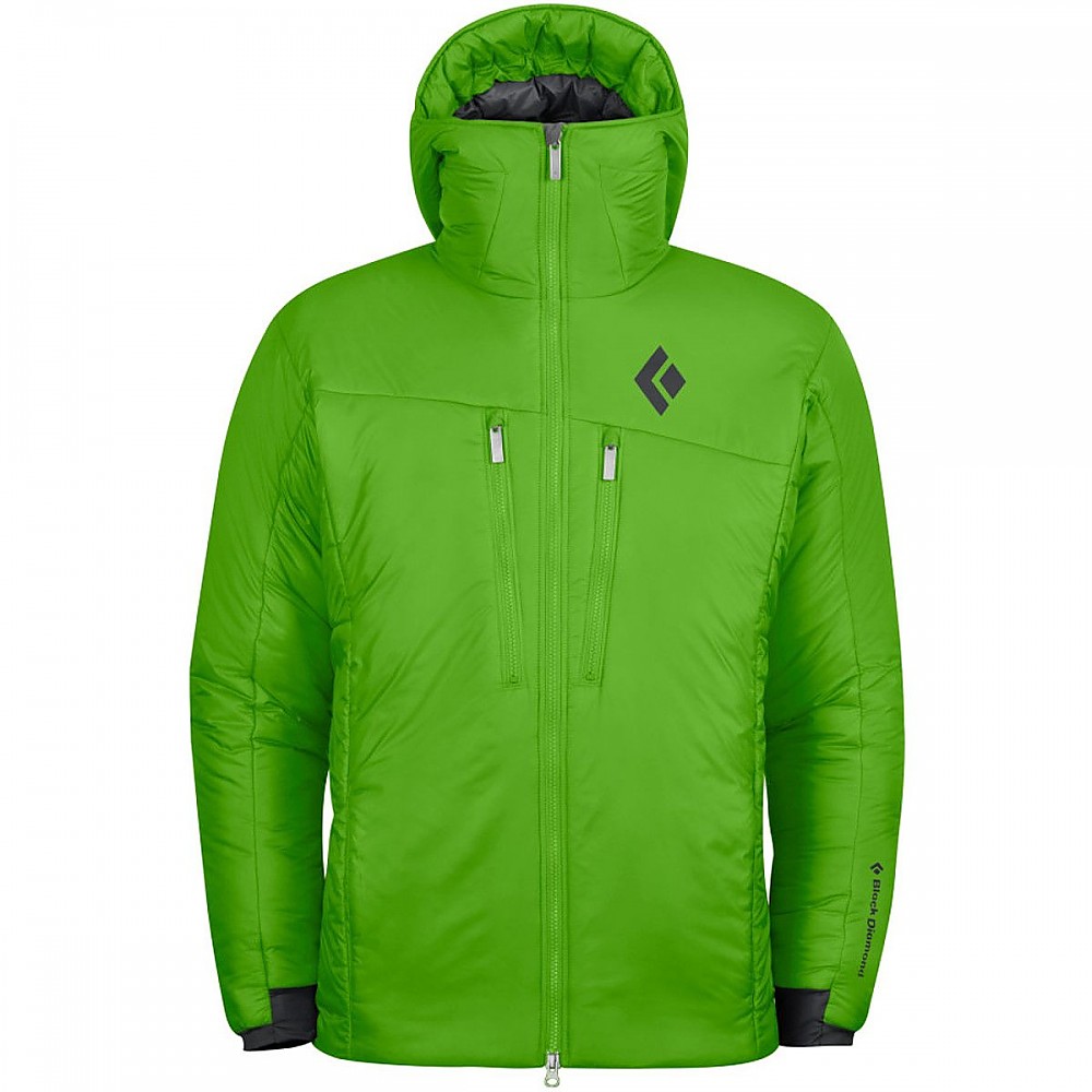 photo: Black Diamond Stance Belay Parka synthetic insulated jacket
