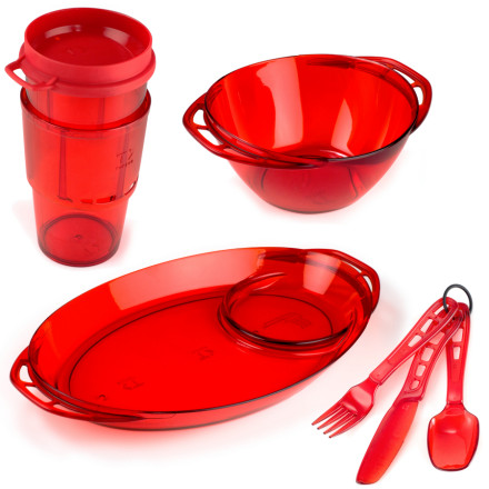 photo: GSI Outdoors Thrive 1 Person Set plate/bowl