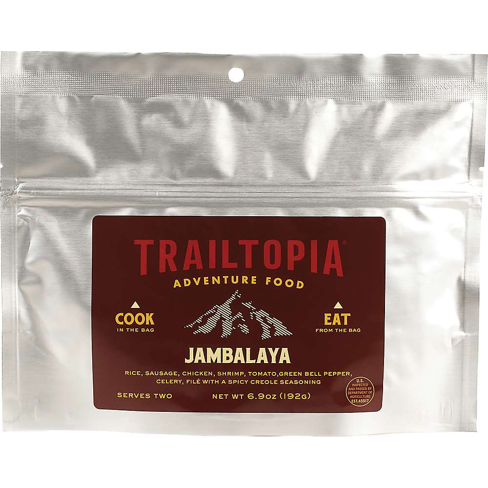 photo: Trailtopia Jambalaya meat entrée