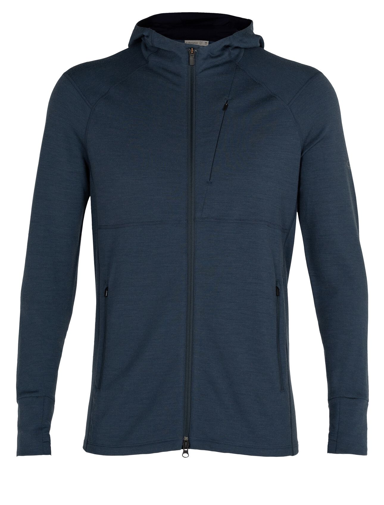 photo: Icebreaker Quantum Long Sleeve Zip Hood long sleeve performance top