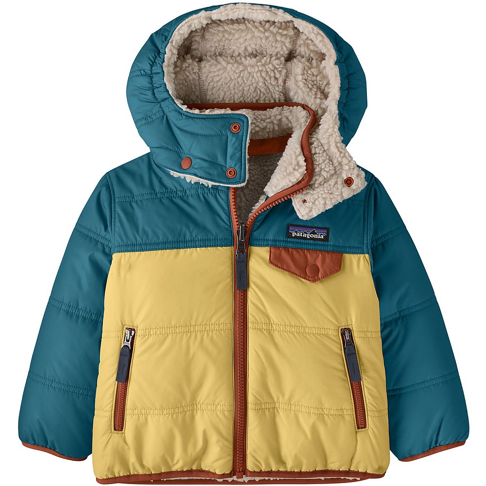 photo: Patagonia Reversible Tribbles Hoody synthetic insulated jacket