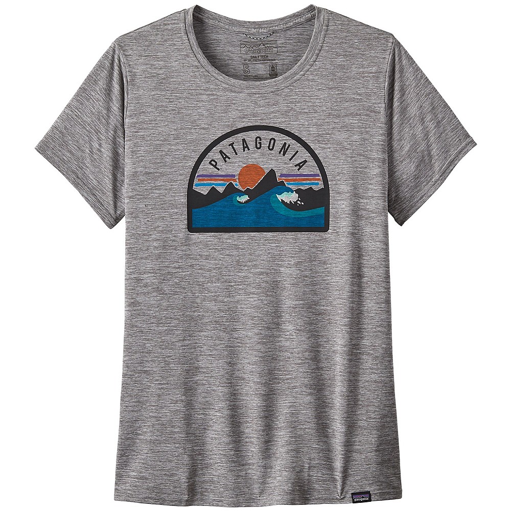 photo: Patagonia Women's Capilene Cool Daily Graphic Shirt short sleeve performance top
