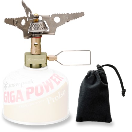 photo: Snow Peak LiteMax Titanium compressed fuel canister stove