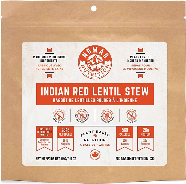 Nomad Nutrition Indian Red Lentil Stew