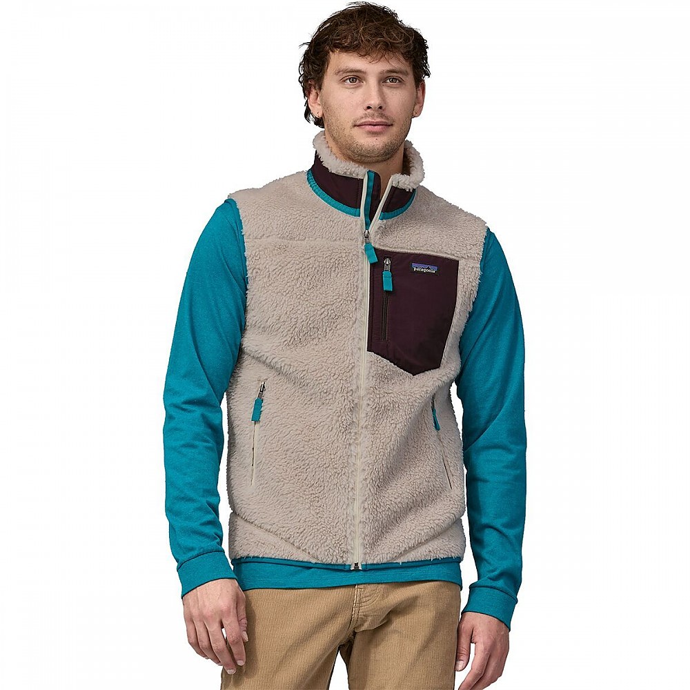 photo: Patagonia Men's Classic Retro-X Vest fleece vest