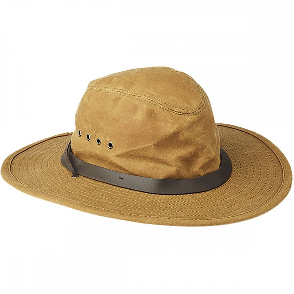 photo: Filson Tin Cloth Bush Hat rain hat