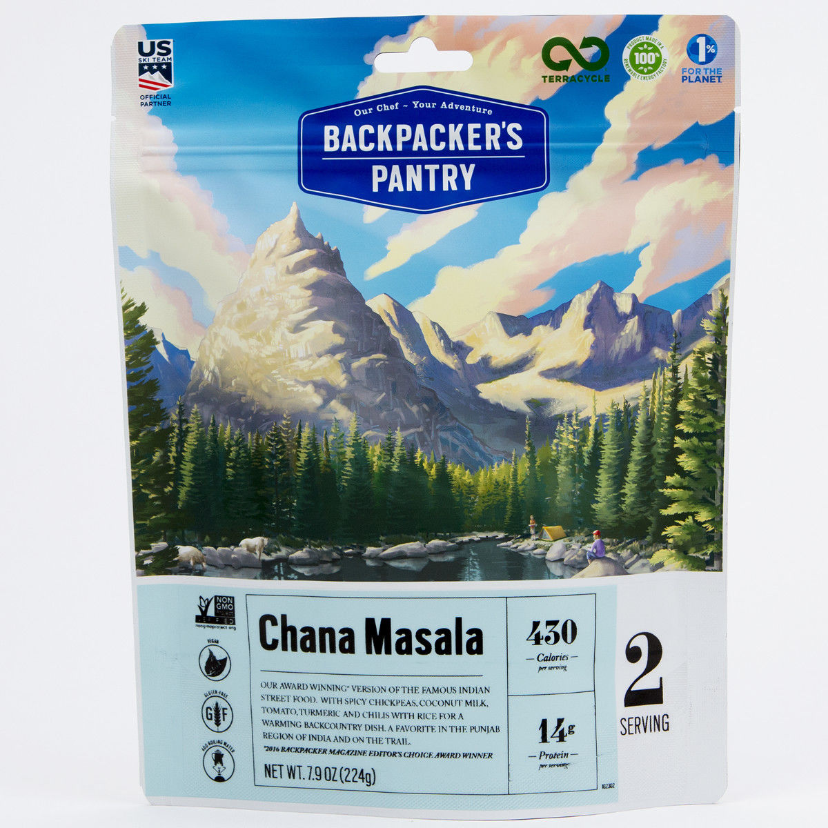 photo: Backpacker's Pantry Chana Masala vegetarian entrée