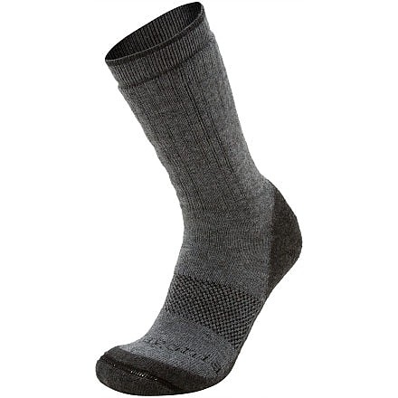 Avalanche Outdoor Men's Crew Socks 4 pair Black/Gray