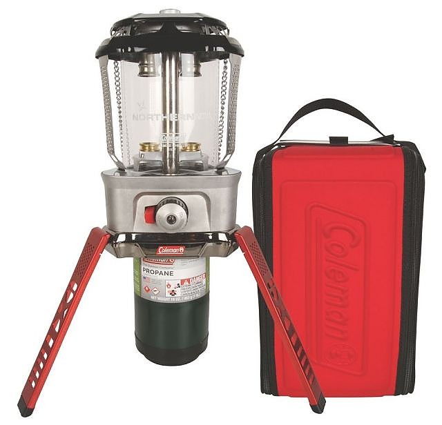 photo: Coleman Northern Nova fuel-burning lantern 