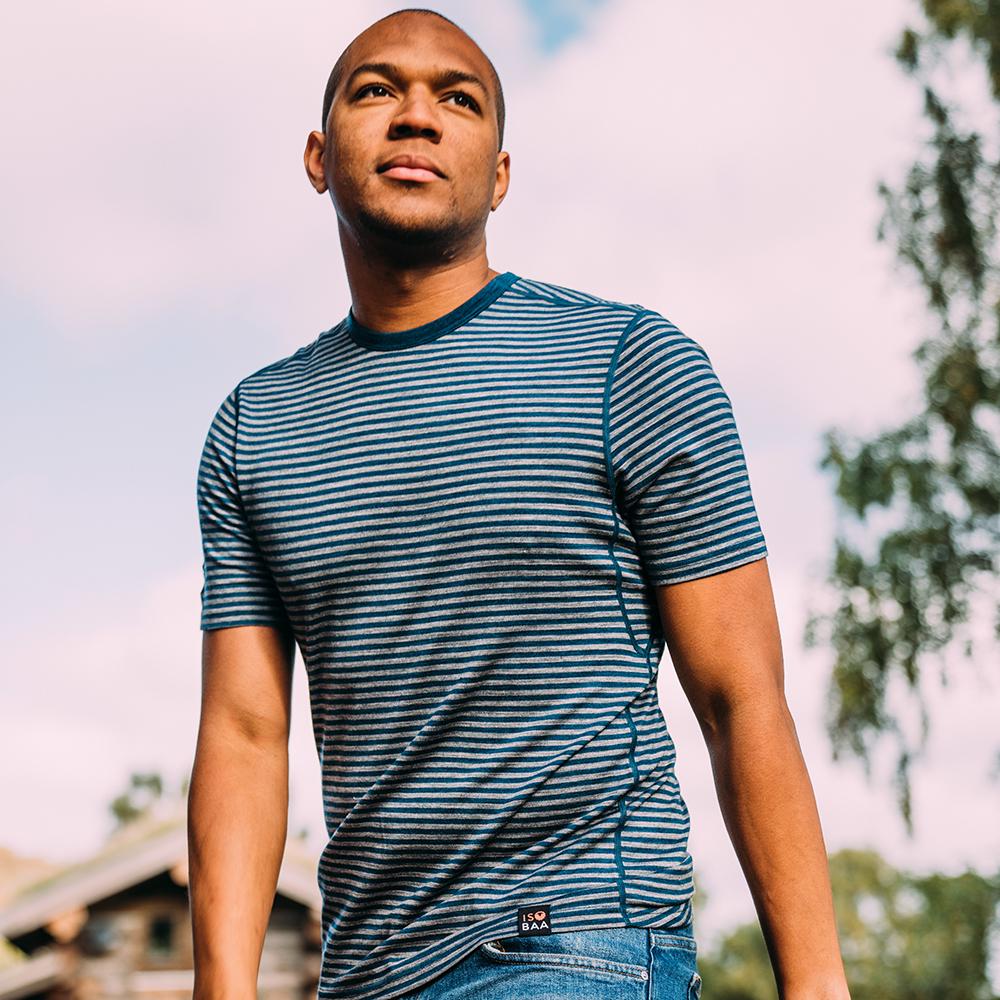 photo: Isobaa Merino 150 Short Sleeve Crew base layer top