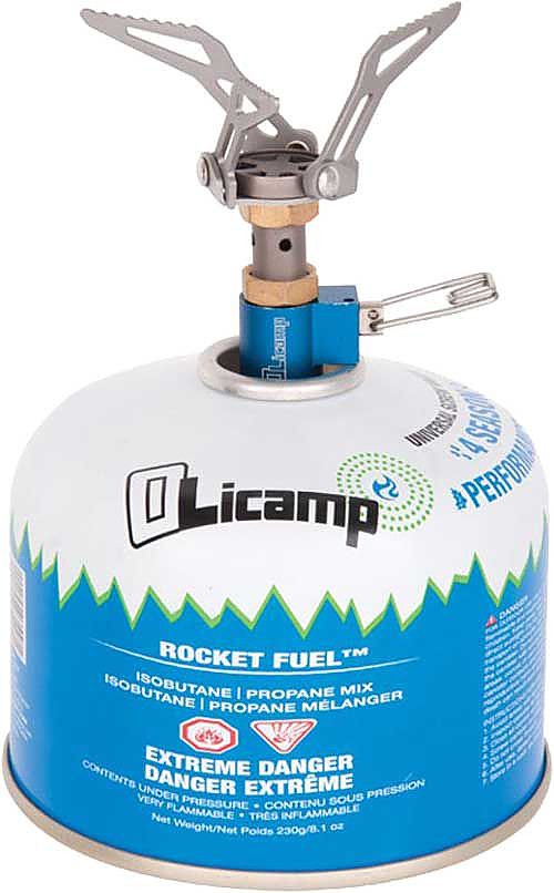 photo: Olicamp Ion Micro Titanium Stove compressed fuel canister stove