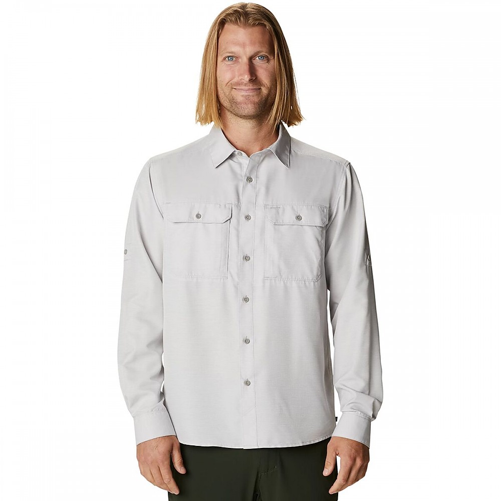 photo: Mountain Hardwear Canyon Shirt Long Sleeve hiking shirt