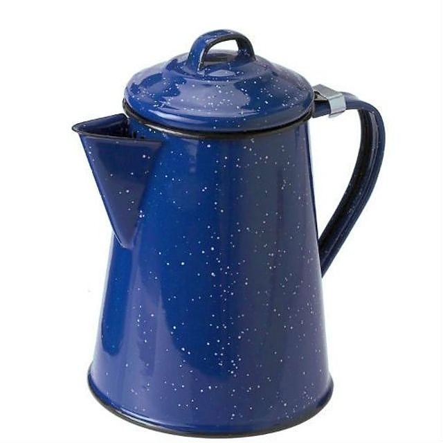 photo: GSI Outdoors Sierra Campware Enamelware Coffee Pot kettle