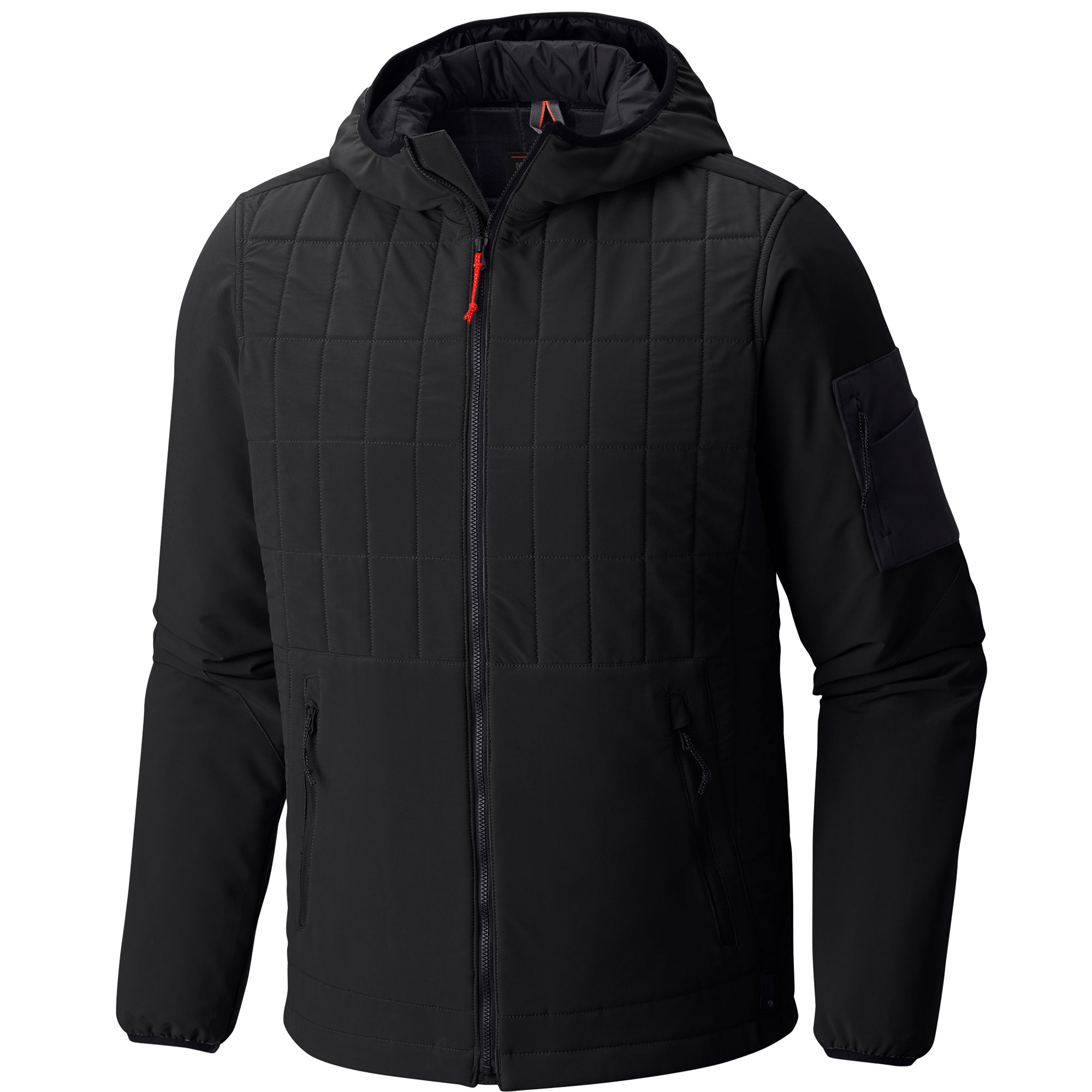 photo: Mountain Hardwear Schematic Hooded Jacket soft shell jacket