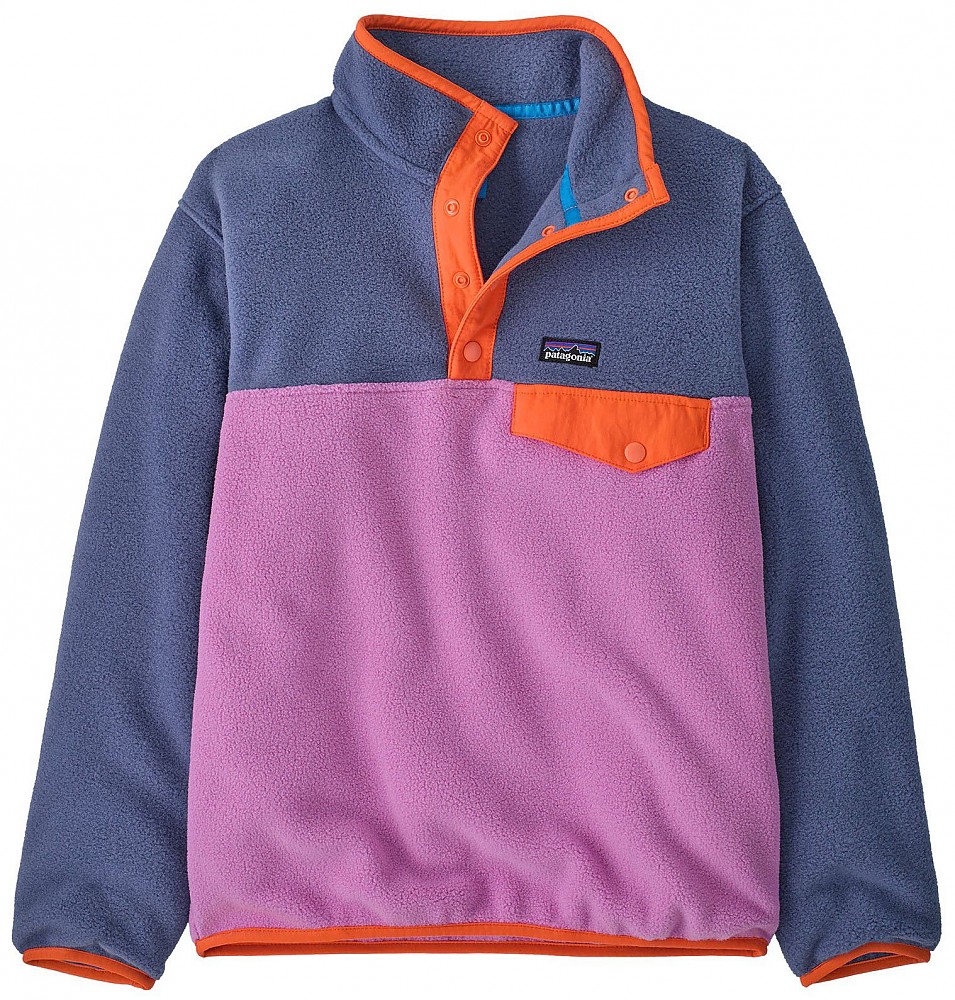 photo: Patagonia Boys' Lightweight Synchilla Snap-T Pullover fleece jacket