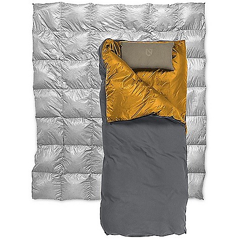 photo: NEMO Muse Cover warm weather sleeping bag (above 35°f)
