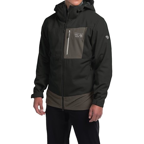 photo: Mountain Hardwear Dragon Hooded Jacket soft shell jacket