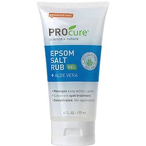 photo:   PROcure Epsom Salt Rub first aid supply