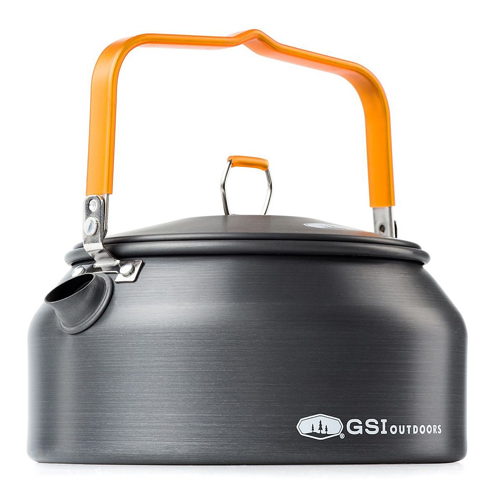 Glacier Stainless 1 Liter Tea Kettle, Camping Cookware