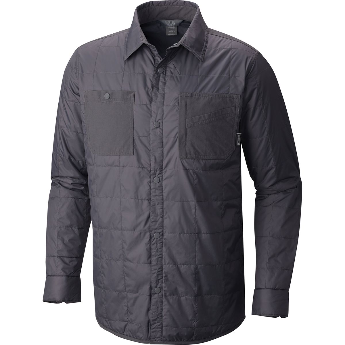photo: Mountain Hardwear Trekkin Insulated Shacket synthetic insulated jacket
