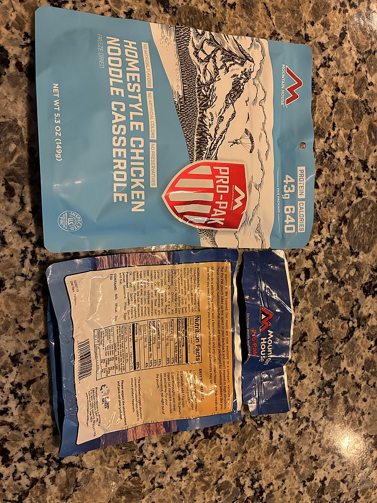photo: Mountain House Pro-Pak entrée