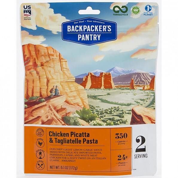 Backpacker's Pantry Chicken Piccata & Tagliatelle Pasta