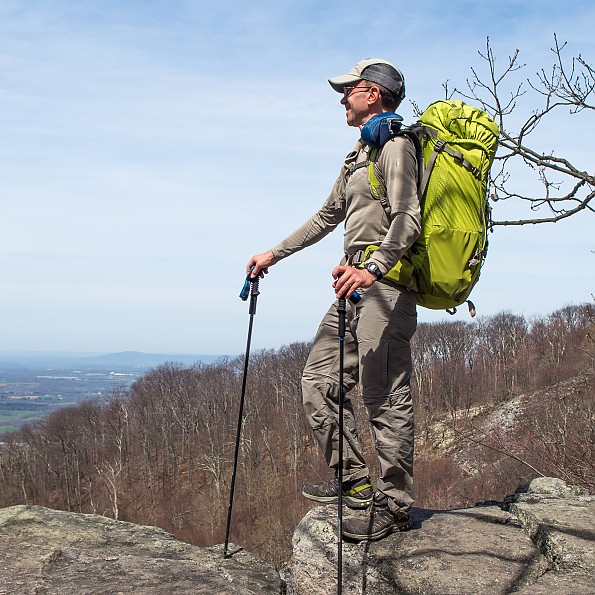 Exped trekking pole store paddle