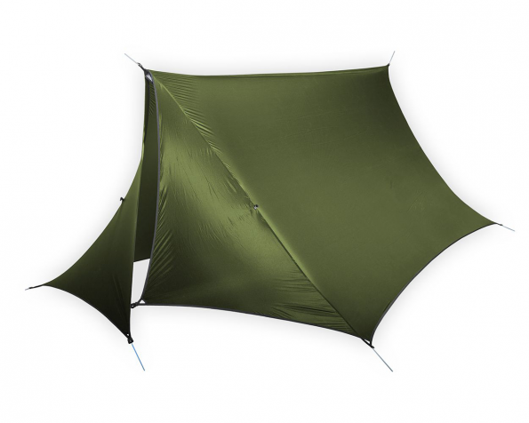 photo of a tarp/shelter