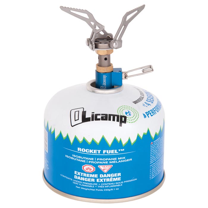 photo: Olicamp Ion Micro Titanium Stove compressed fuel canister stove