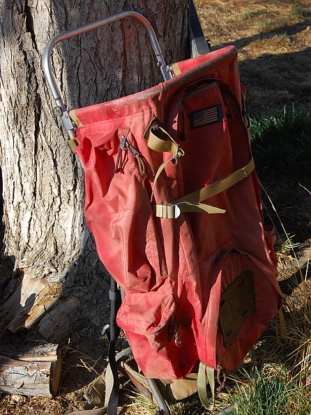 jansport metal frame backpack