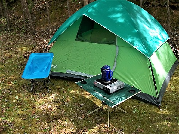  Camping Tent with Rainfly, 2/4/8 Person Dome Tent