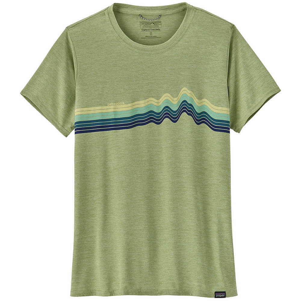 photo: Patagonia Women's Capilene Cool Daily Graphic Shirt short sleeve performance top