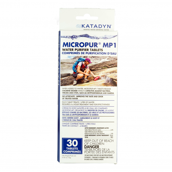 Katadyn Micropur MP1 Purification Tablets