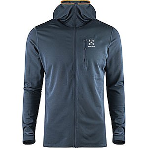 photo: Haglofs L.I.M. Power Dry Hooded Top fleece jacket